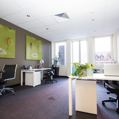 Open plan office