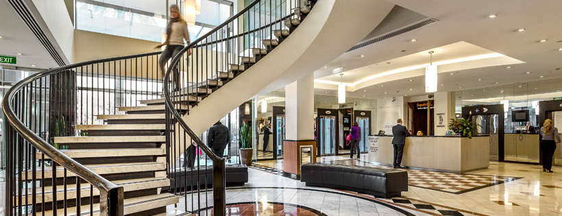 St Kilda Road Towers Foyer