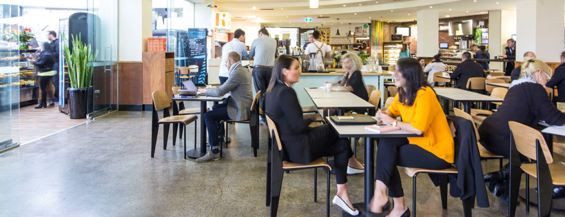 Food Court at St Kilda Road Towers